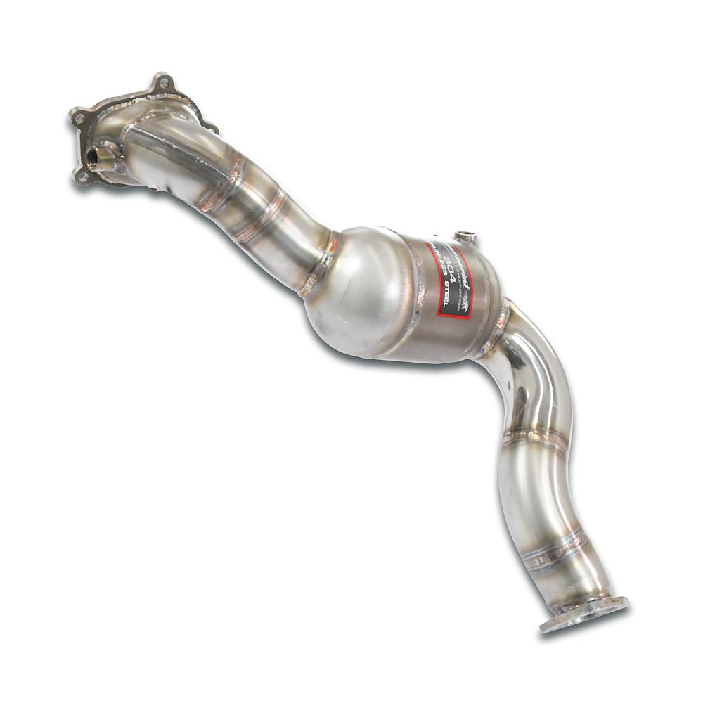 Downpipe Sinistro + Catalizzatore metallico