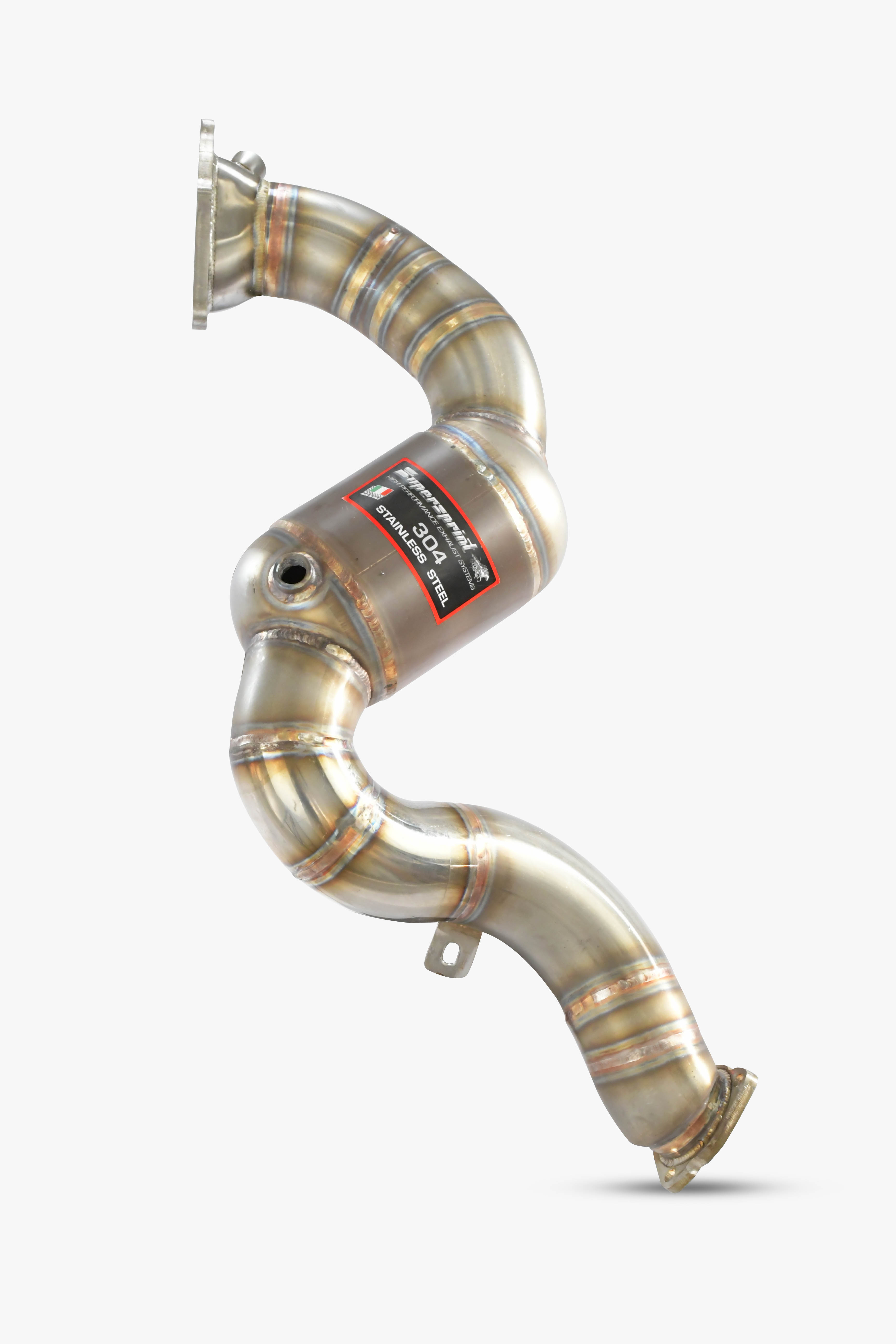 Downpipe Right + Metallic catalytic converter