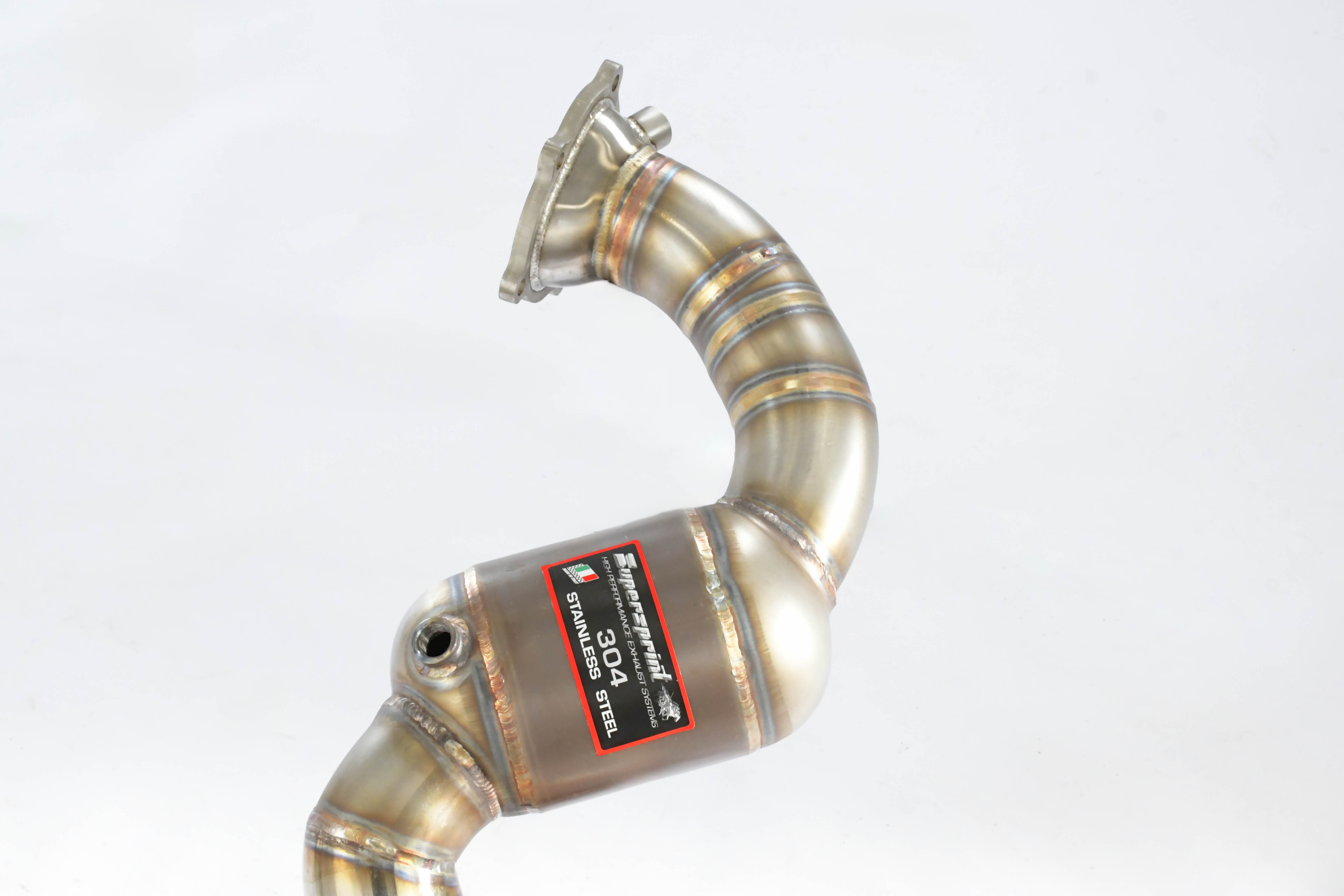 Downpipe Destro + Catalizzatore metallico