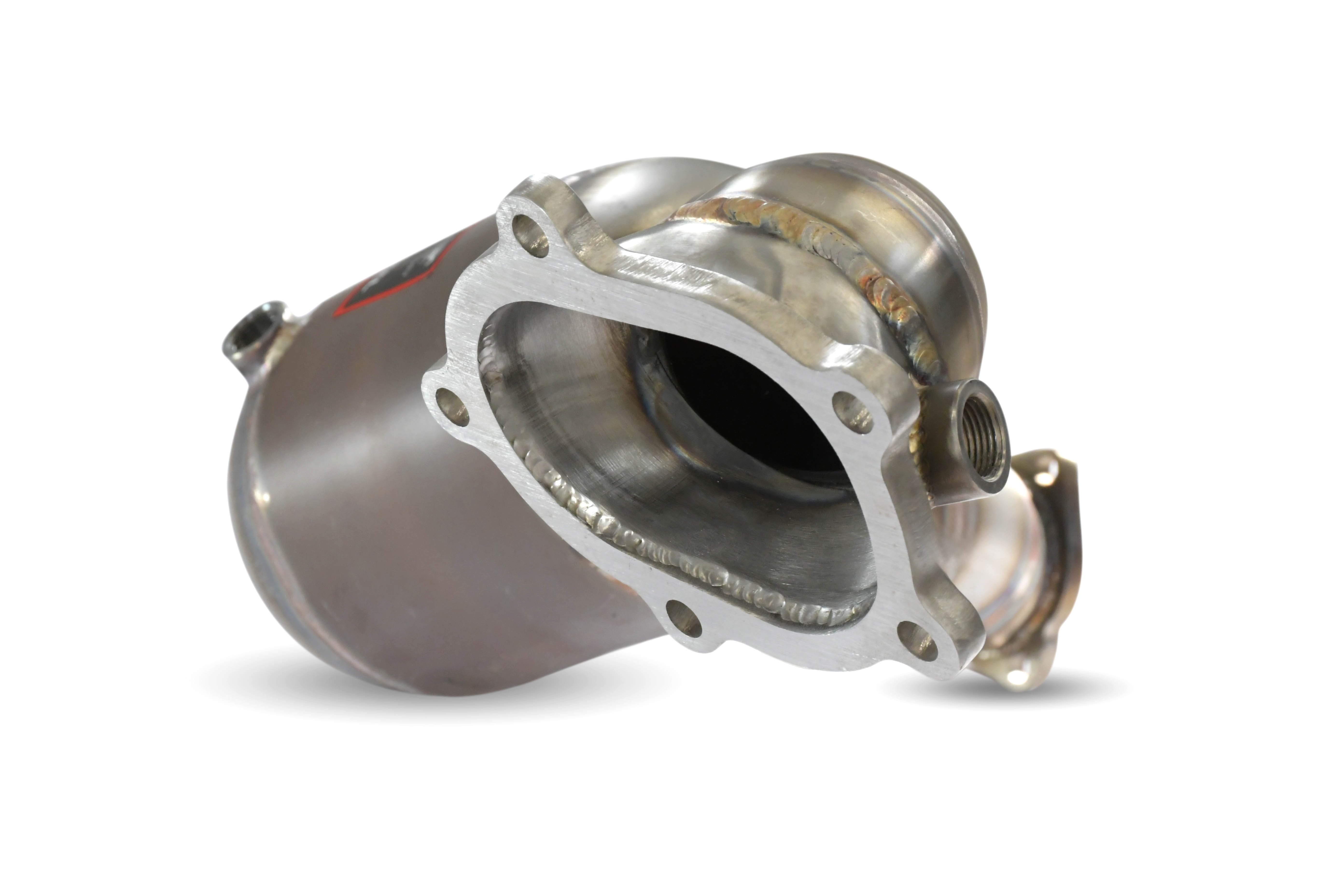 Downpipe Left + Metallic catalytic converter