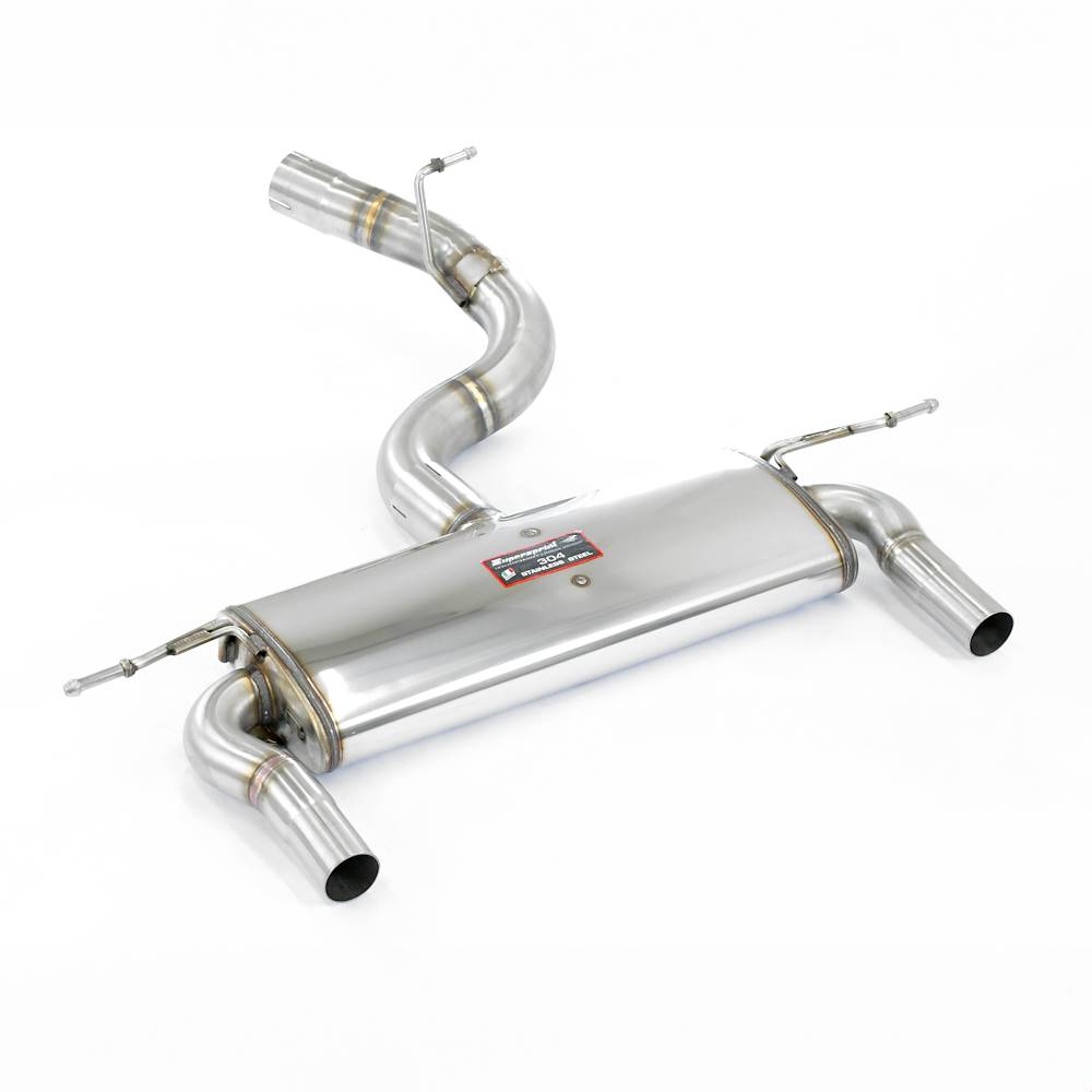 Rear exhaust right - left