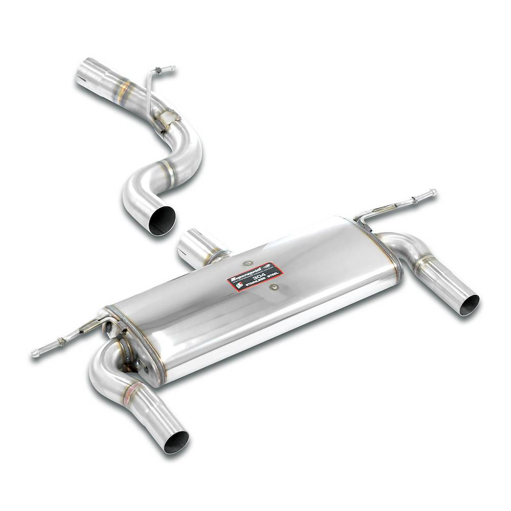 Rear exhaust right - left