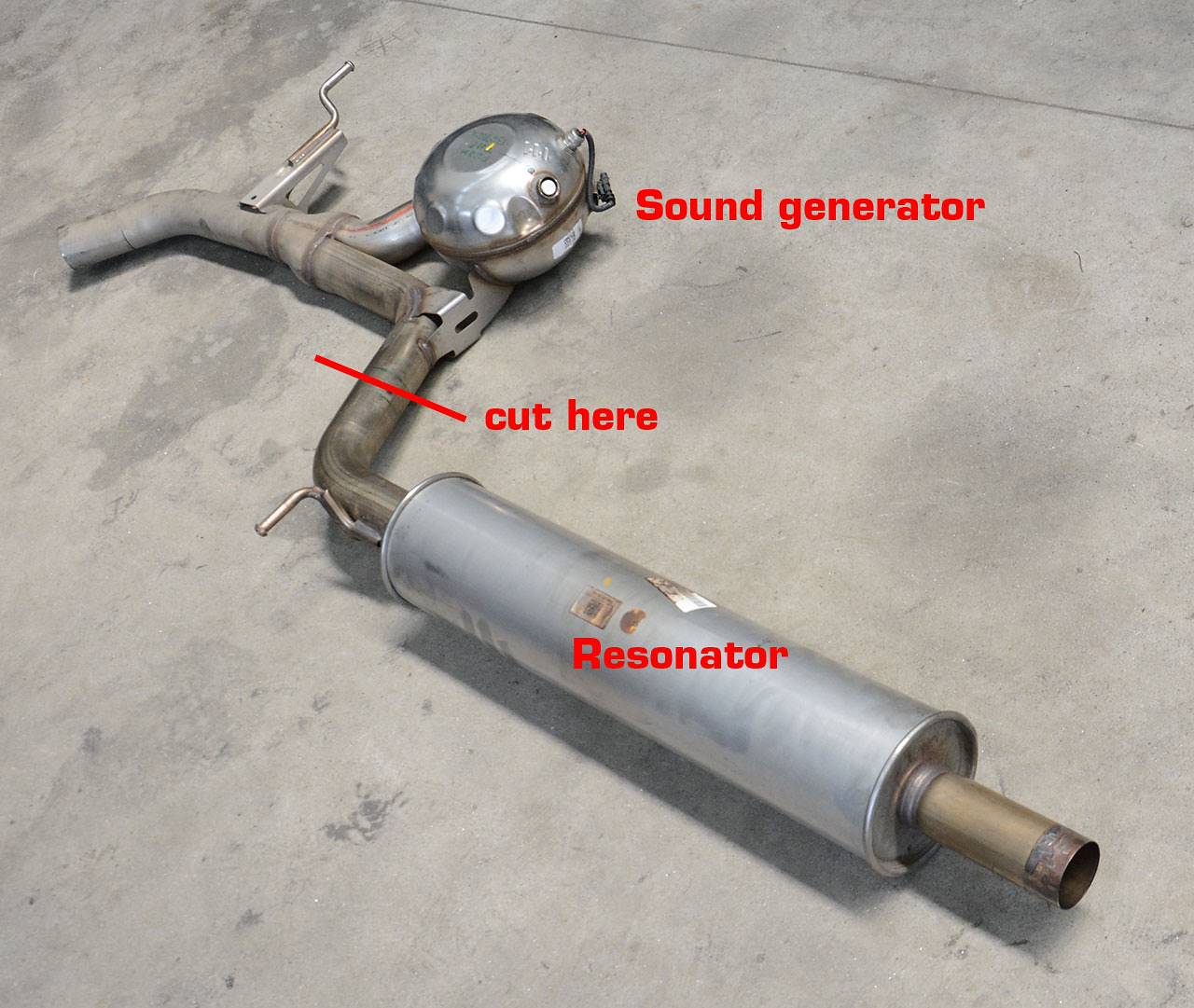 Centre pipe (Replaces OEM front exhaust)