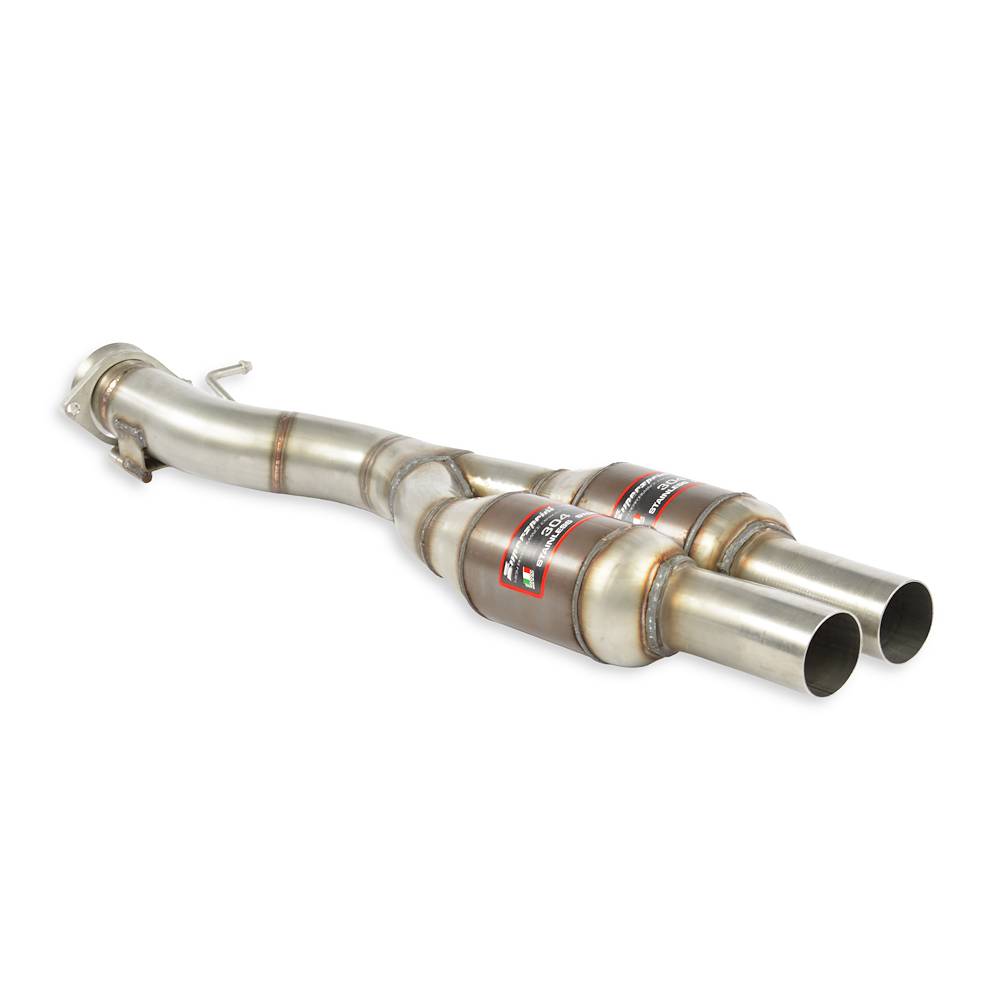"Y-Pipe" con catalizzatori metallici destro - sinistro