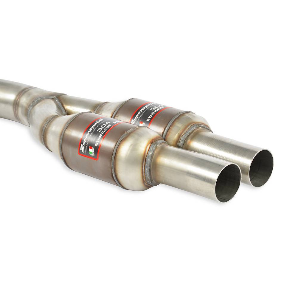 "Y-Pipe" con catalizzatori metallici destro - sinistro