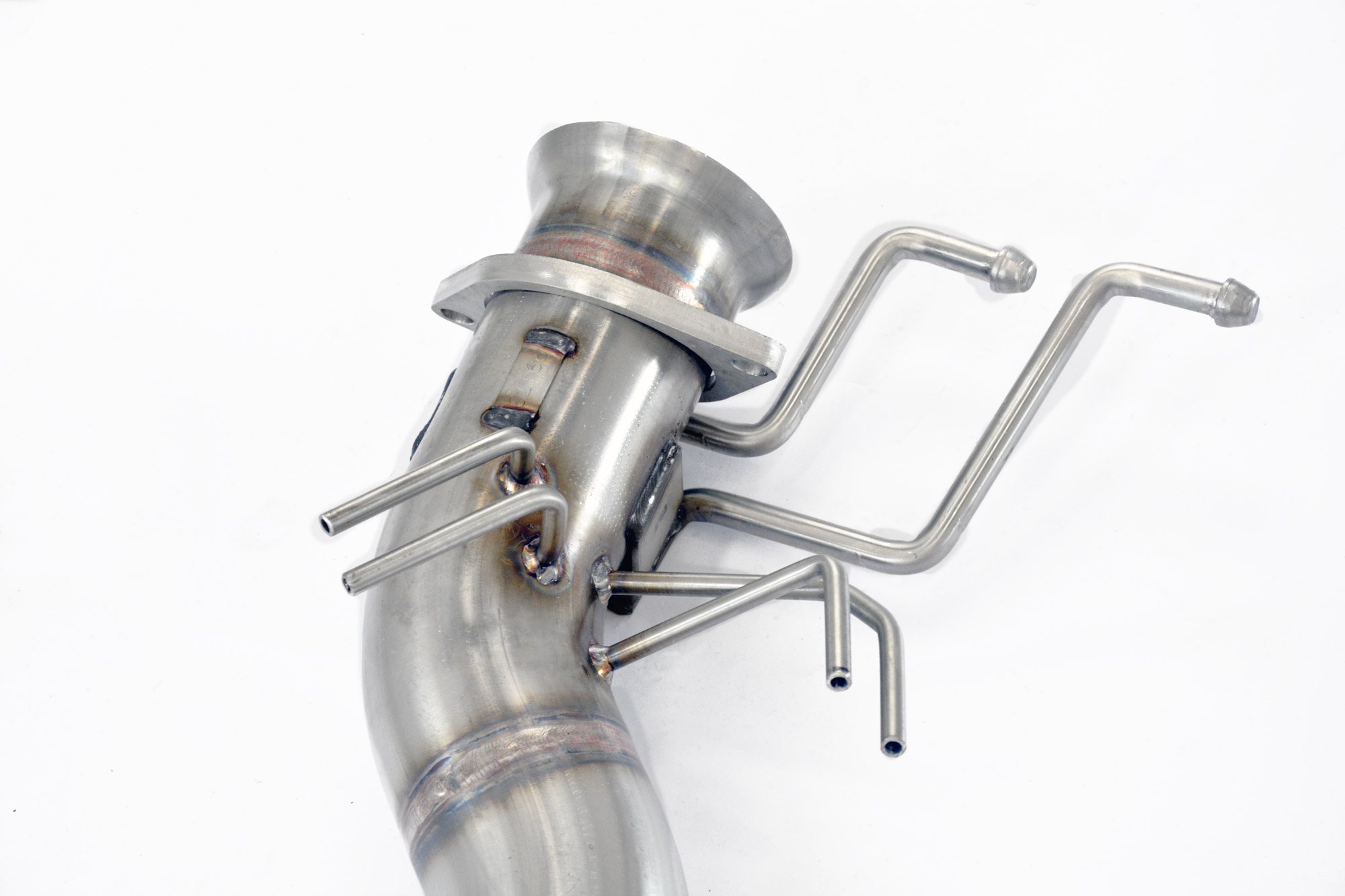 Y-Pipe con catalizzatori metallici destro - sinistro (Elimina GPF)