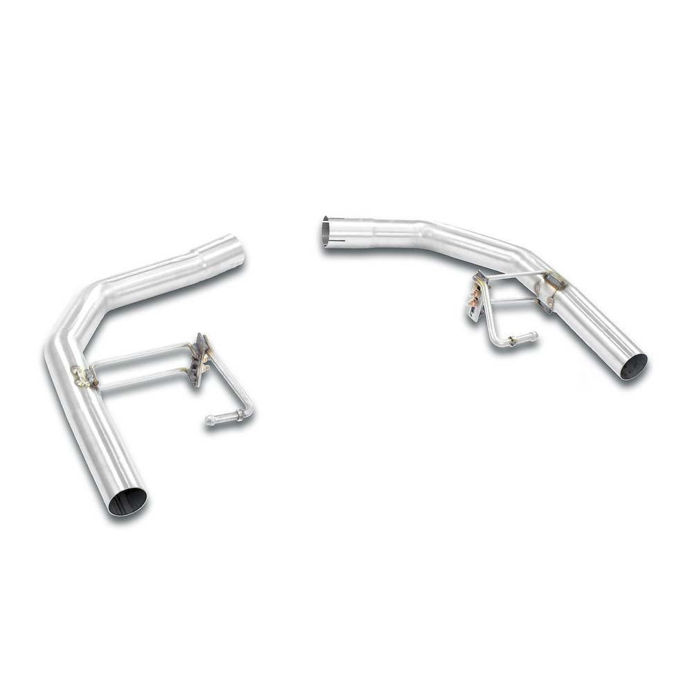 Kit tubo posteriore Destro - Sinistro<br>(Elimina silenziatore posteriore di serie)