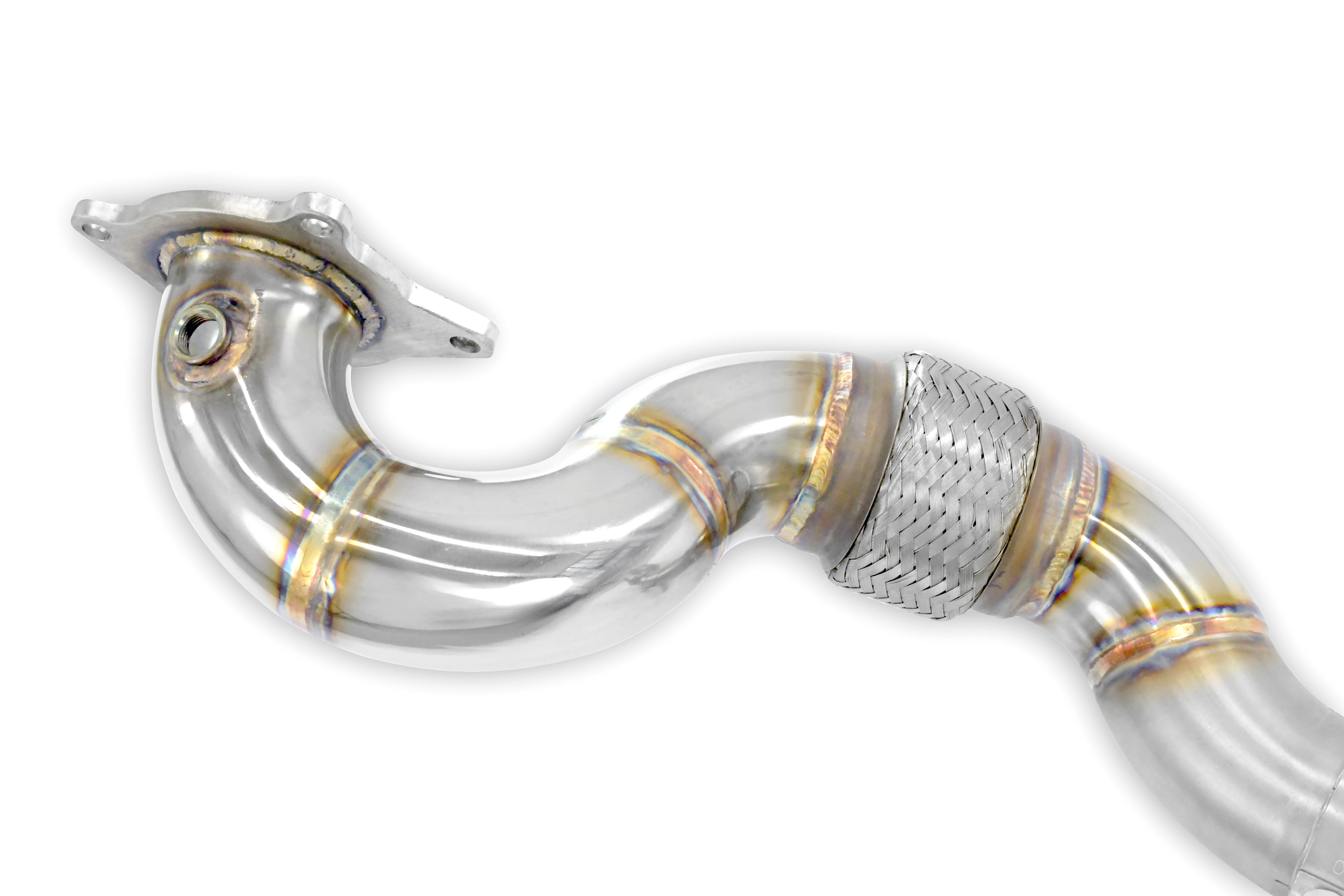 Rohrsatz ab Turbolader mit Sport Metallkatalysator 100 CPSI WRC