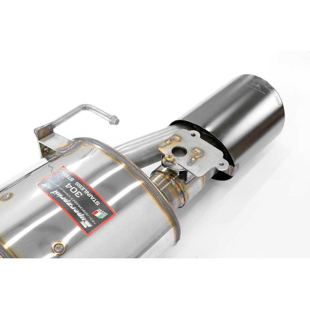 Rear exhaust Left 150x105 with valve