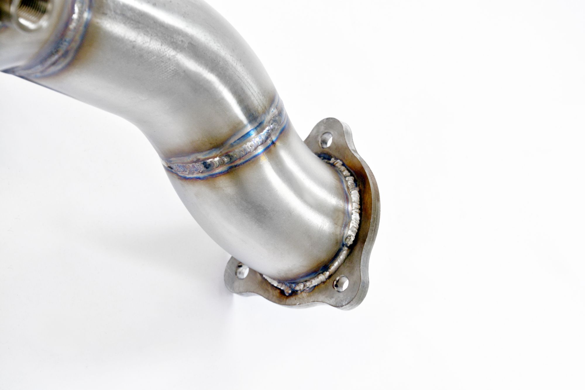 Downpipe Links + Sport Metallkatalysator (Left Hand Drive / Right Hand Drive)