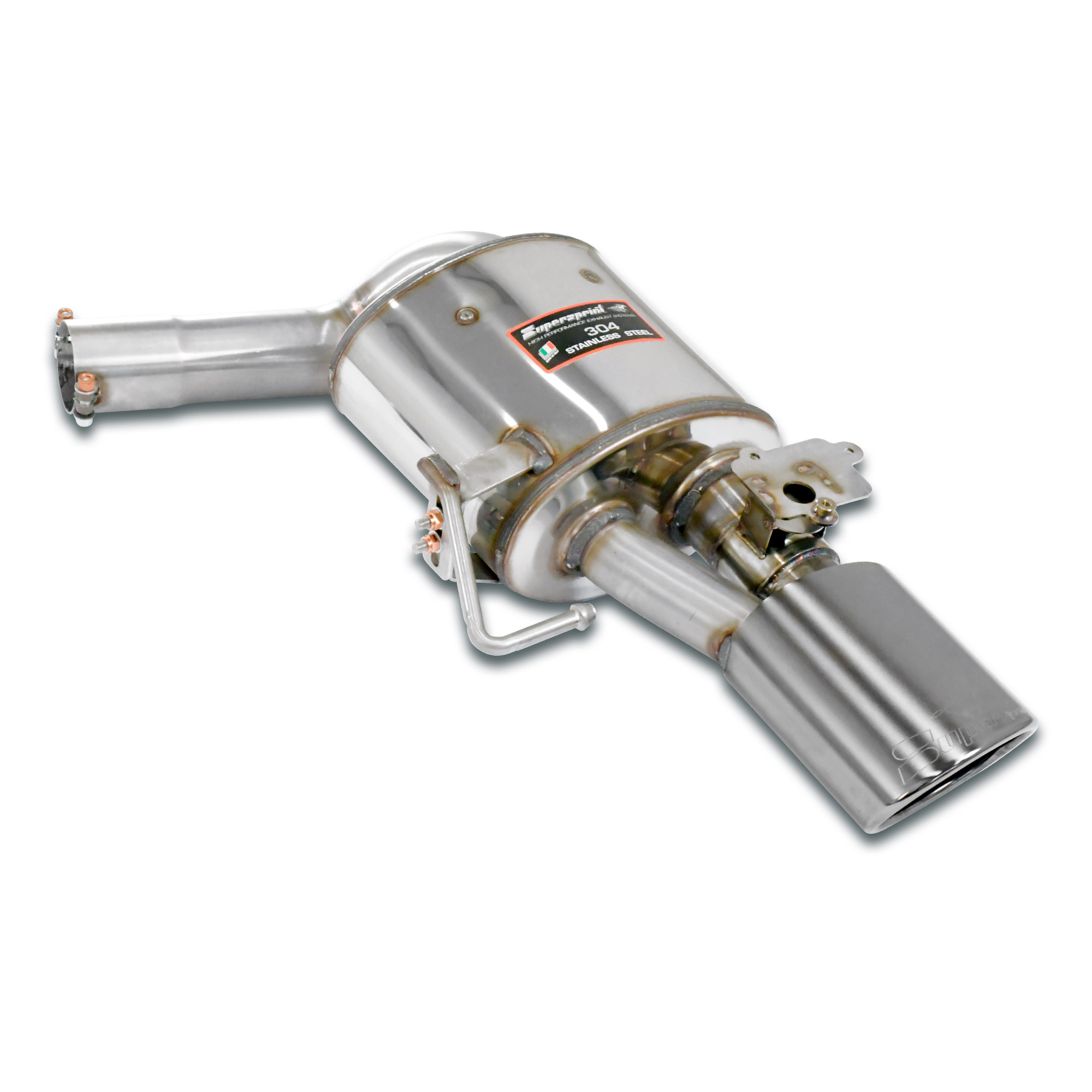 Rear exhaust Right 150x105 with valve