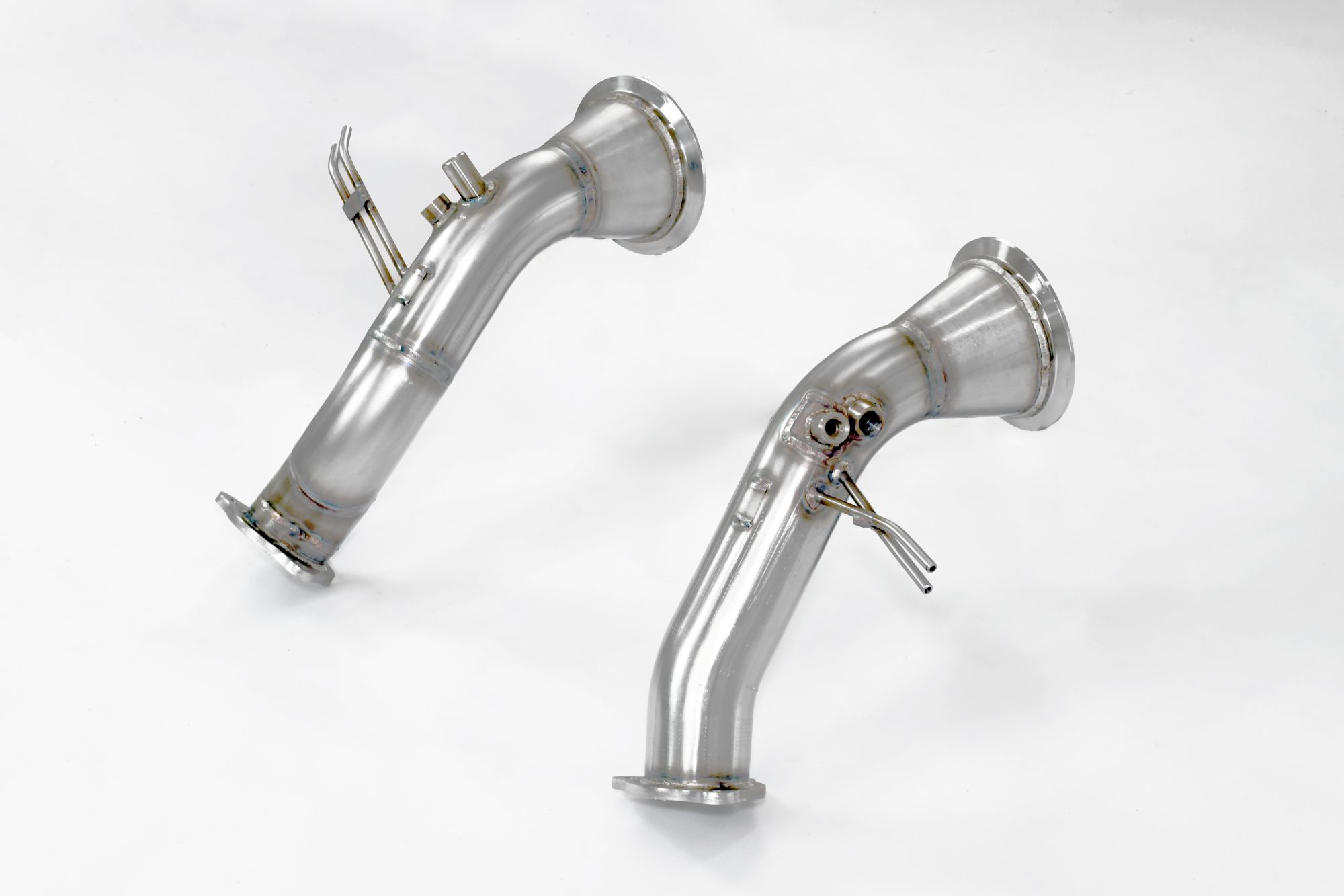 Downpipe kit Right + Left (Replaces catalytic converter) (Left Hand Drive / Right Hand Drive)