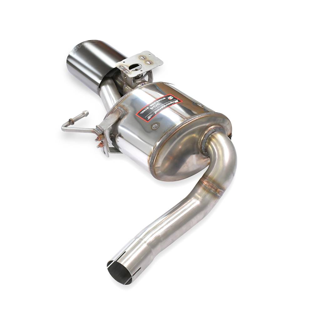 Rear exhaust Left 150x105 with valve