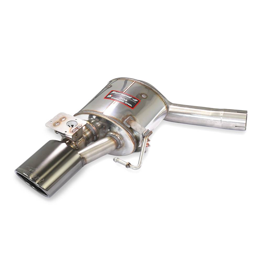 Rear exhaust Left 150x105 with valve