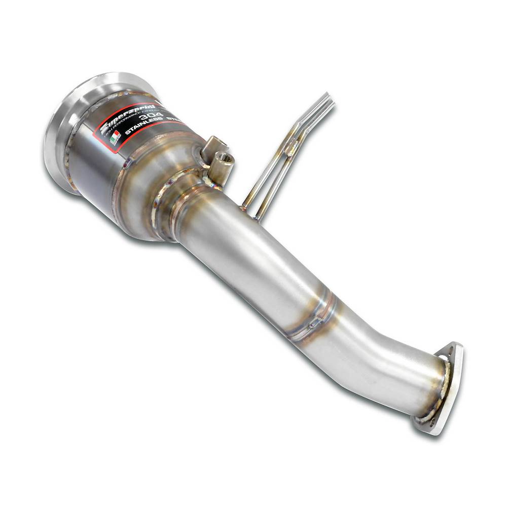 Downpipe Right with Metallic catalytic converter (Left Hand Drive / Right Hand Drive)