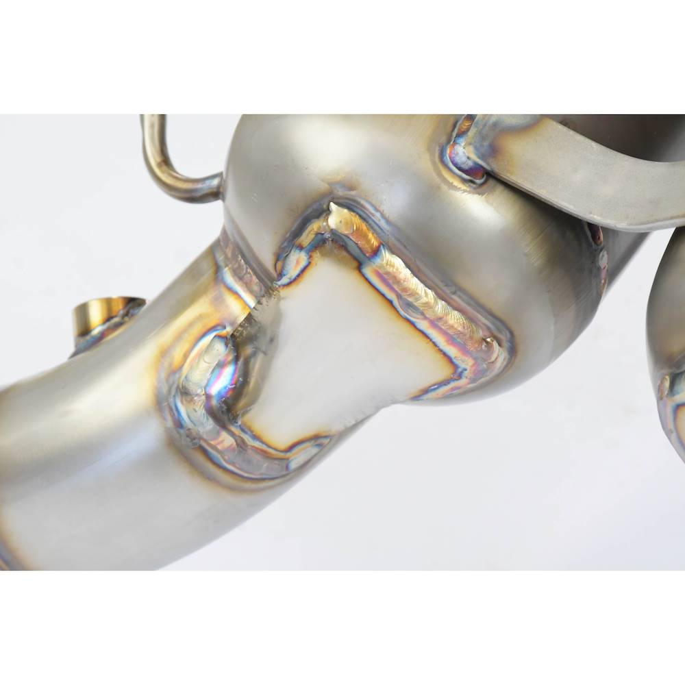 Downpipe destro - sinistro + catalizzatore metallico Sostituisce catalizzatore di serie + GPF (Guida a destra / sinistra)