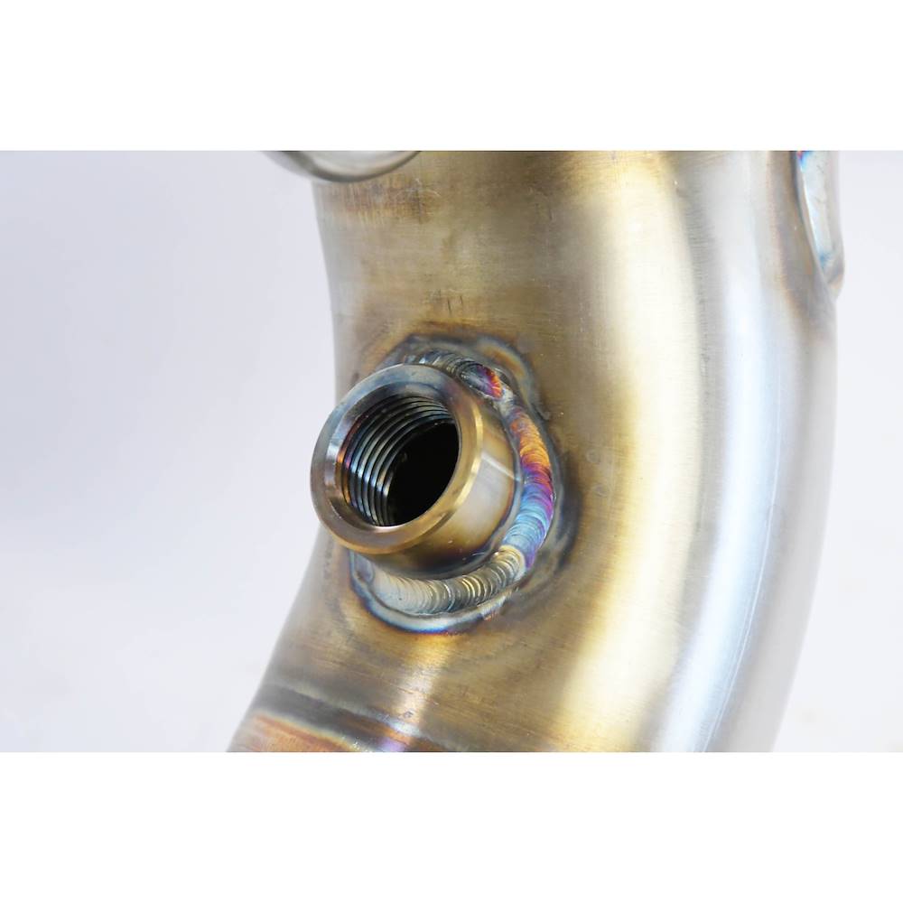 Downpipe destro - sinistro + catalizzatore metallico Sostituisce catalizzatore di serie + GPF (Guida a destra / sinistra)