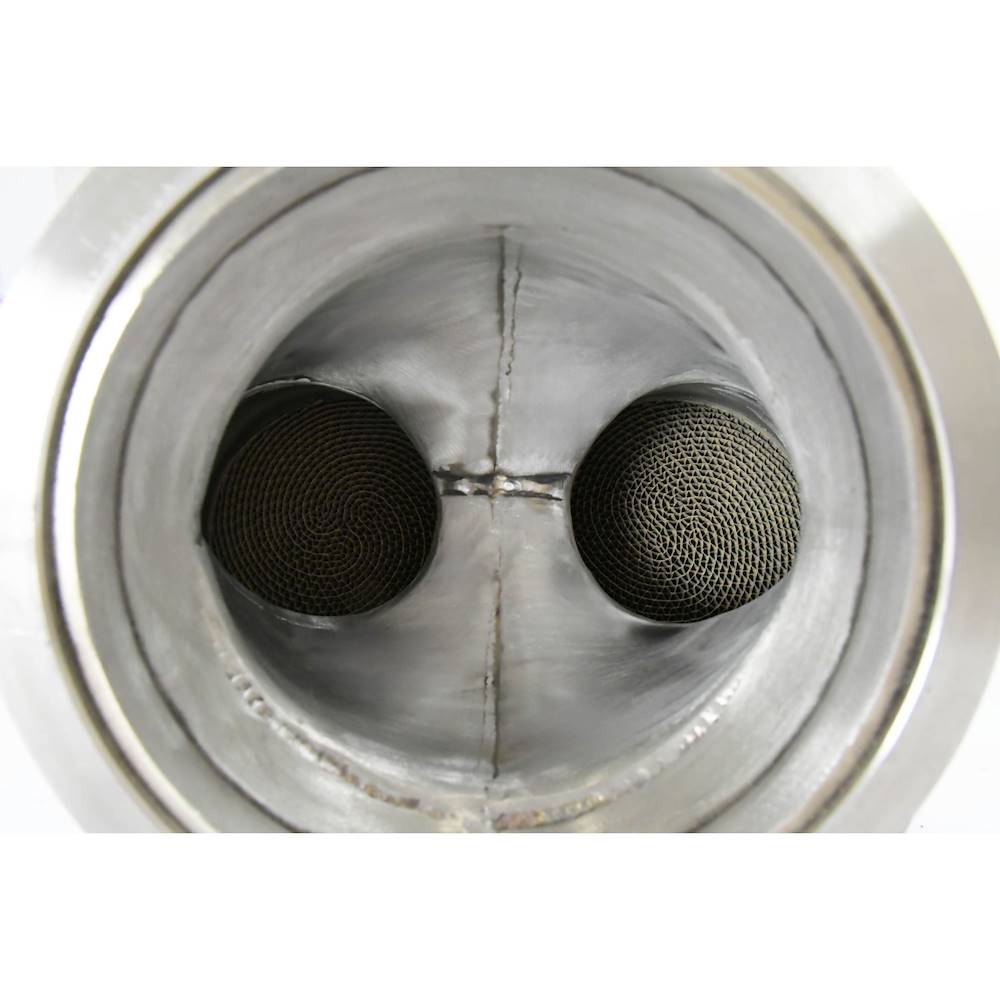 Downpipe destro - sinistro + catalizzatore metallico Sostituisce catalizzatore di serie + GPF (Guida a destra / sinistra)