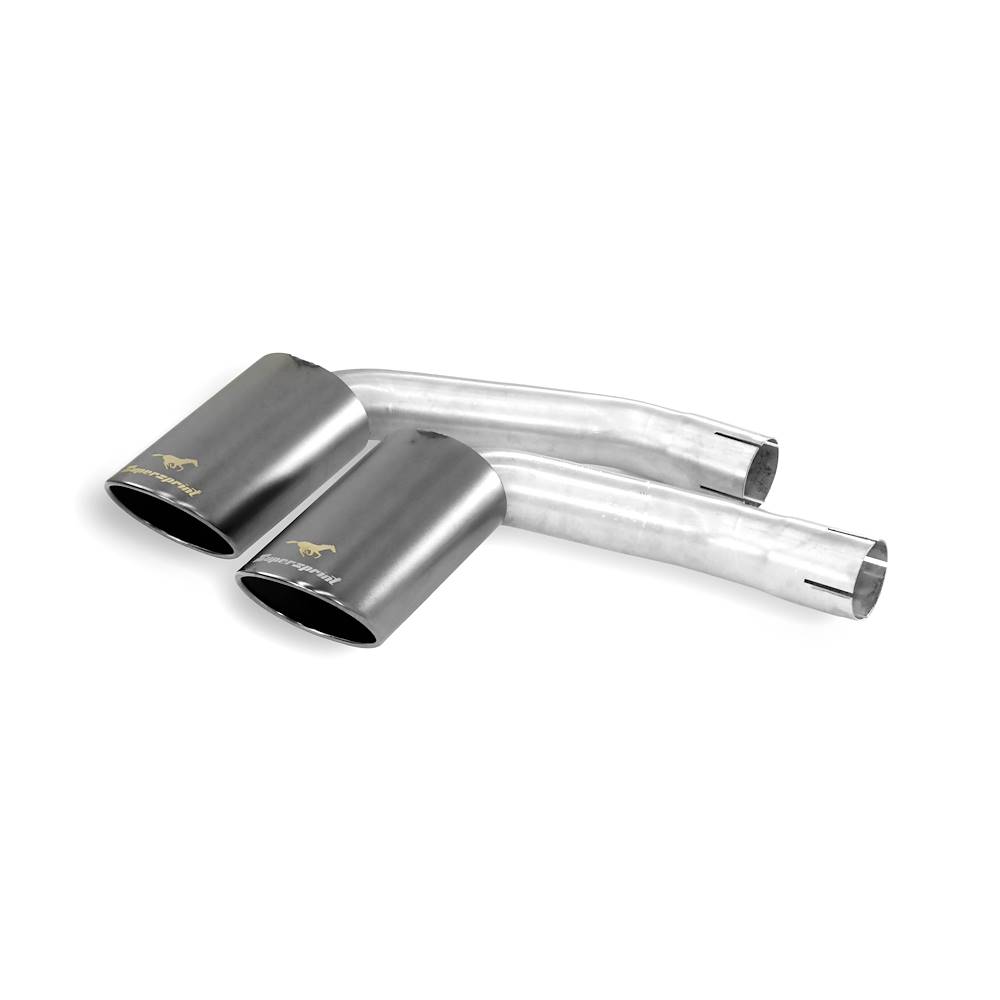 Kit terminali Destro - Sinistro 4 uscite 100x75 Gun Metal Grey