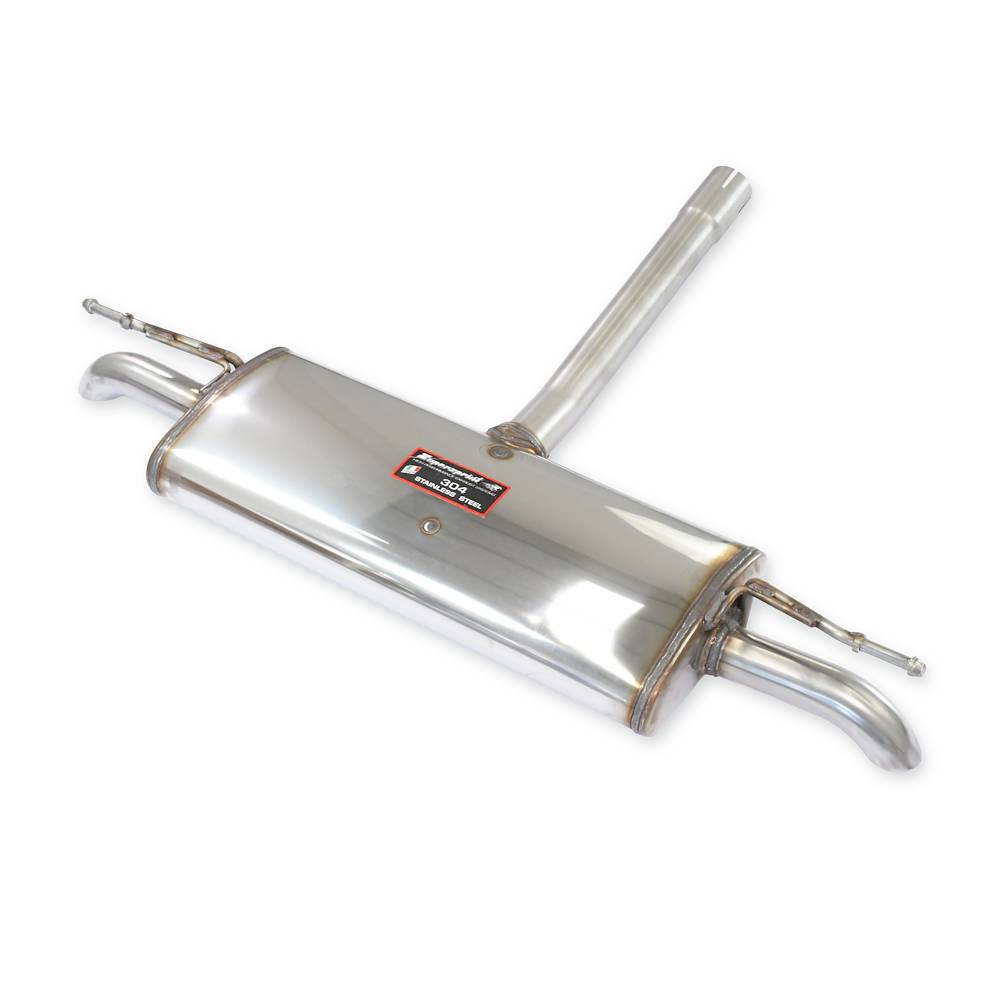 Rear exhaust
