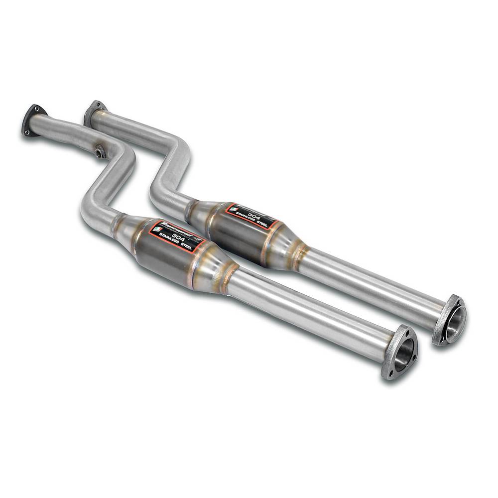 Anteriore con catalizzatore metallico destro + sinistro