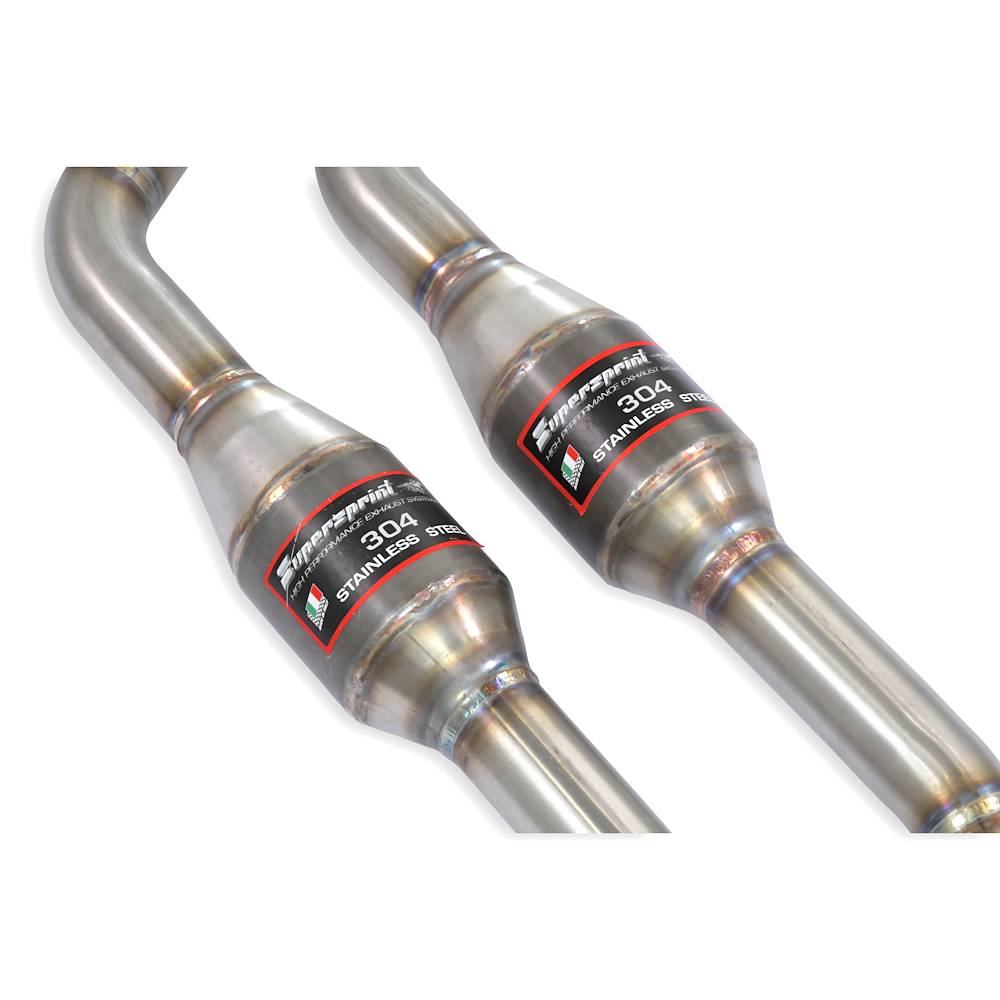 Anteriore con catalizzatore metallico destro + sinistro