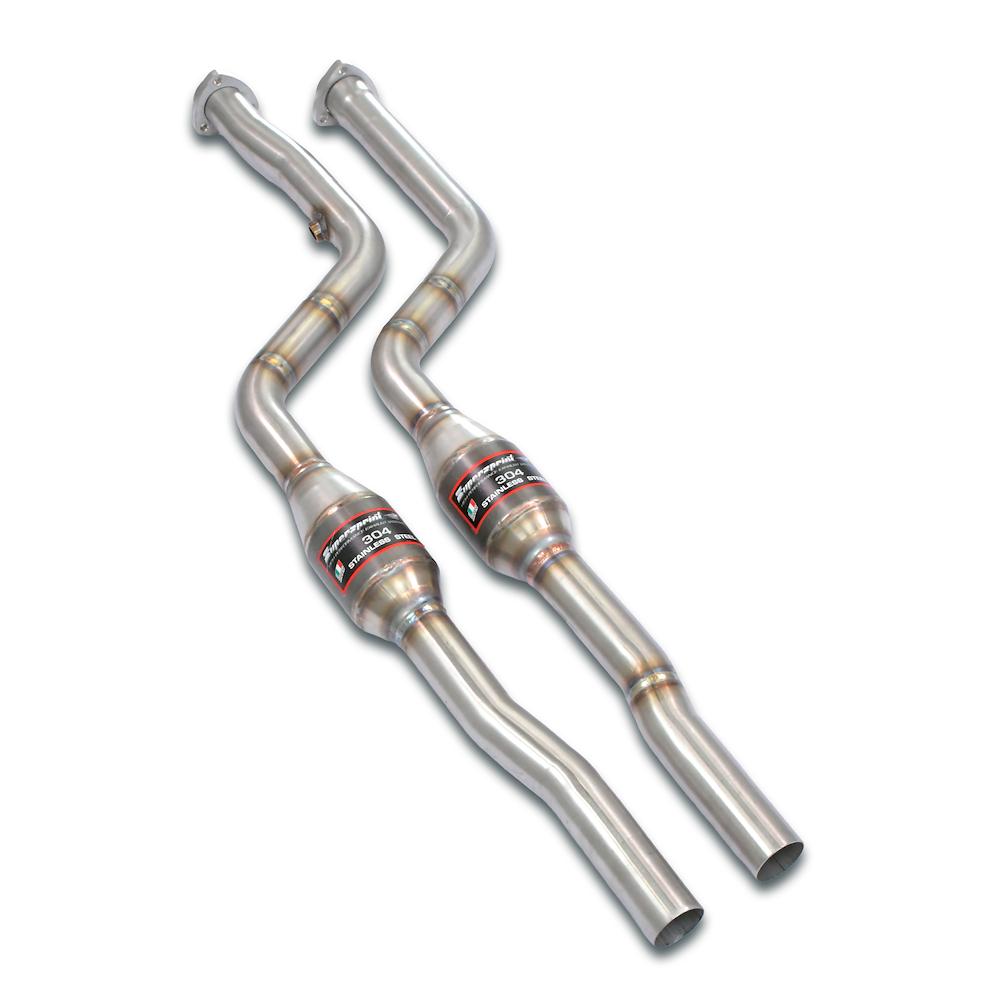 Anteriore con catalizzatore metallico destro + sinistro