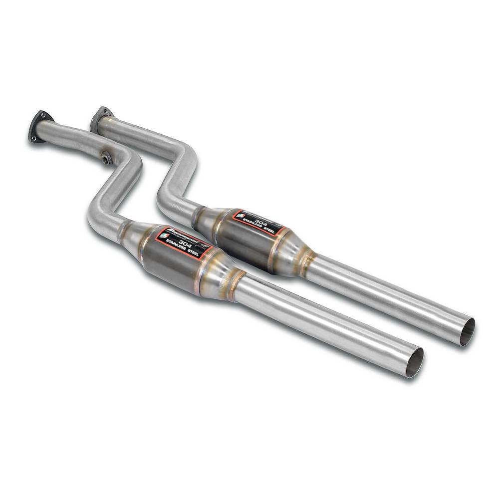 Vorschalldämpfer mit Sport Metallkatalysator Rechts + Links