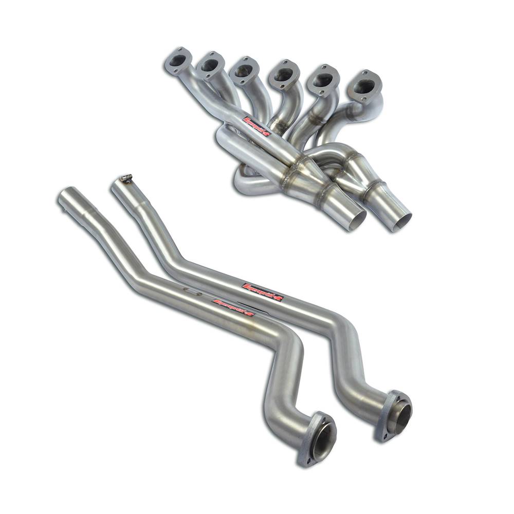 Manifold + connecting pipes 100% Stainless steel (Left Hand Drive)