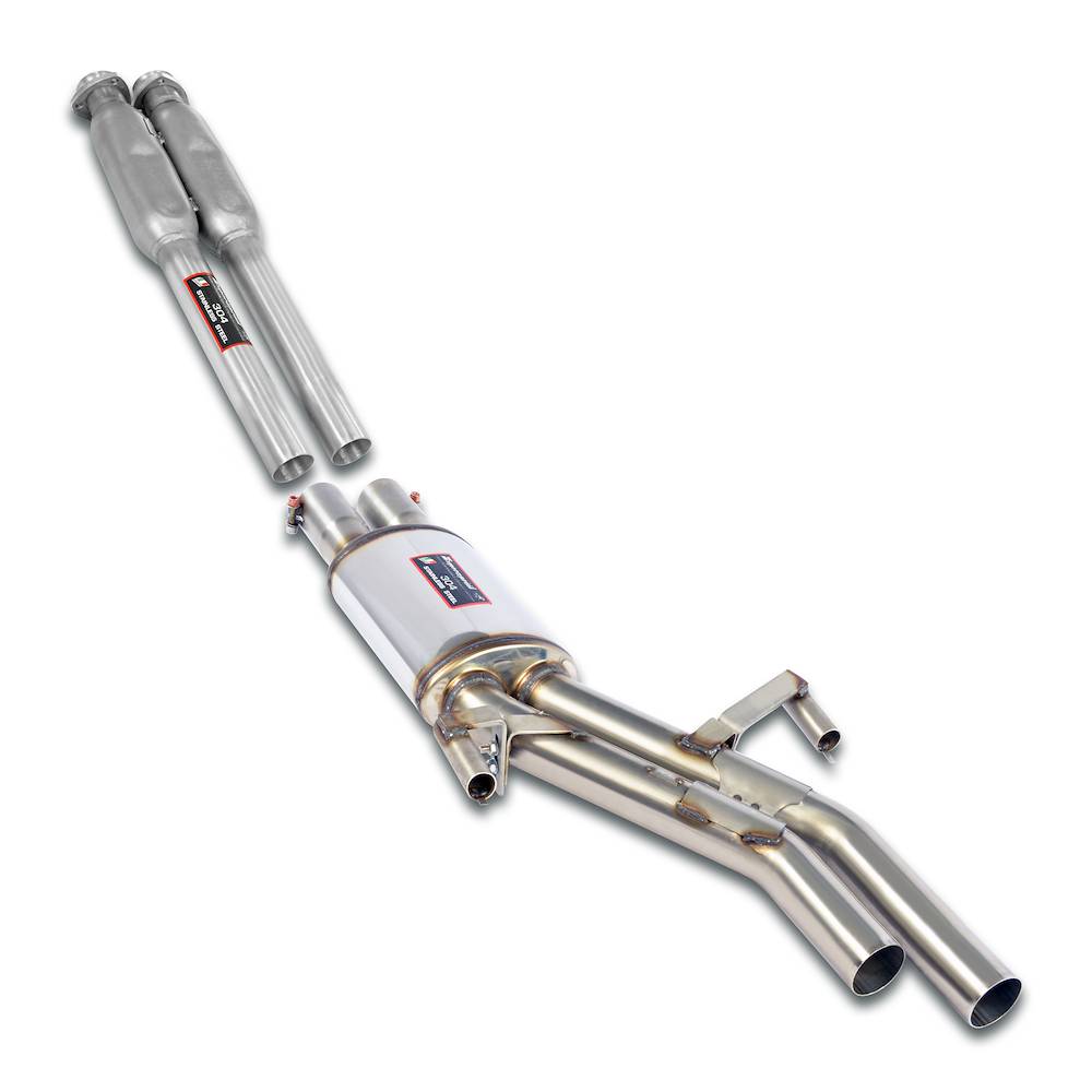 Vorschalldämpfer + Mittelschalldämpfer