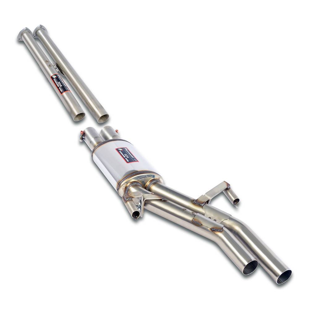 Front pipe + Centre exhaust