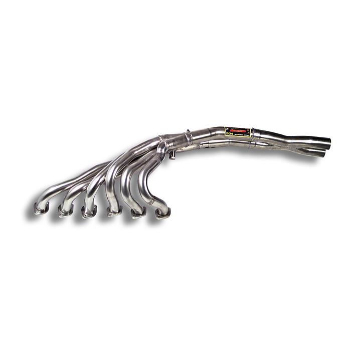 Collettore + "X-Pipe"<br>(Guida a sinistra)<br>100% Inox<br>Per catalizzatore di serie.