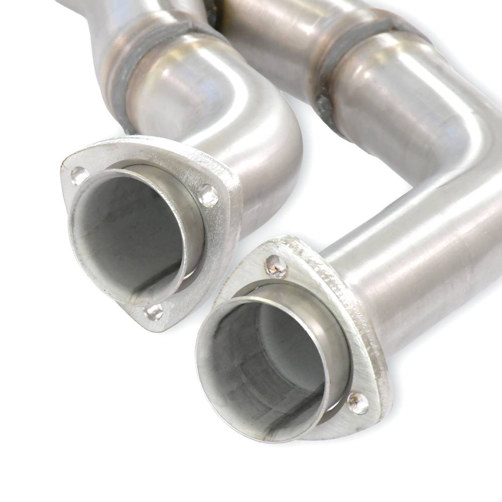 Anteriore con catalizzatore metallico destro - sinistro + "X-Pipe"