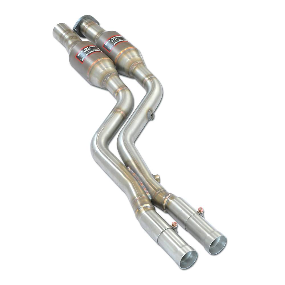 Vorderrohr mit Sport Metallkatalysator Rechts - Links + X-Pipe