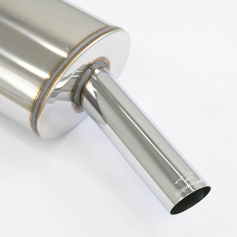 Centre-pipe + Rear exhaust O76