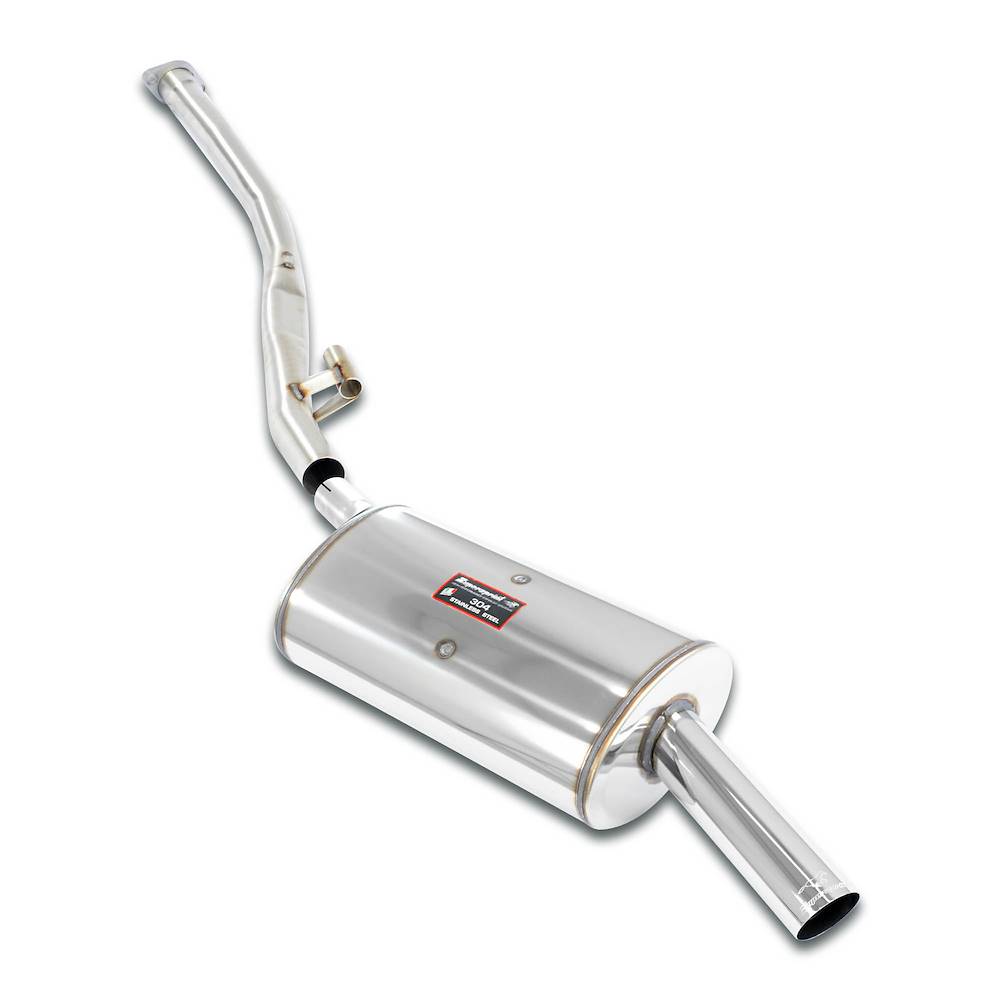 Centre-pipe + Rear exhaust O76