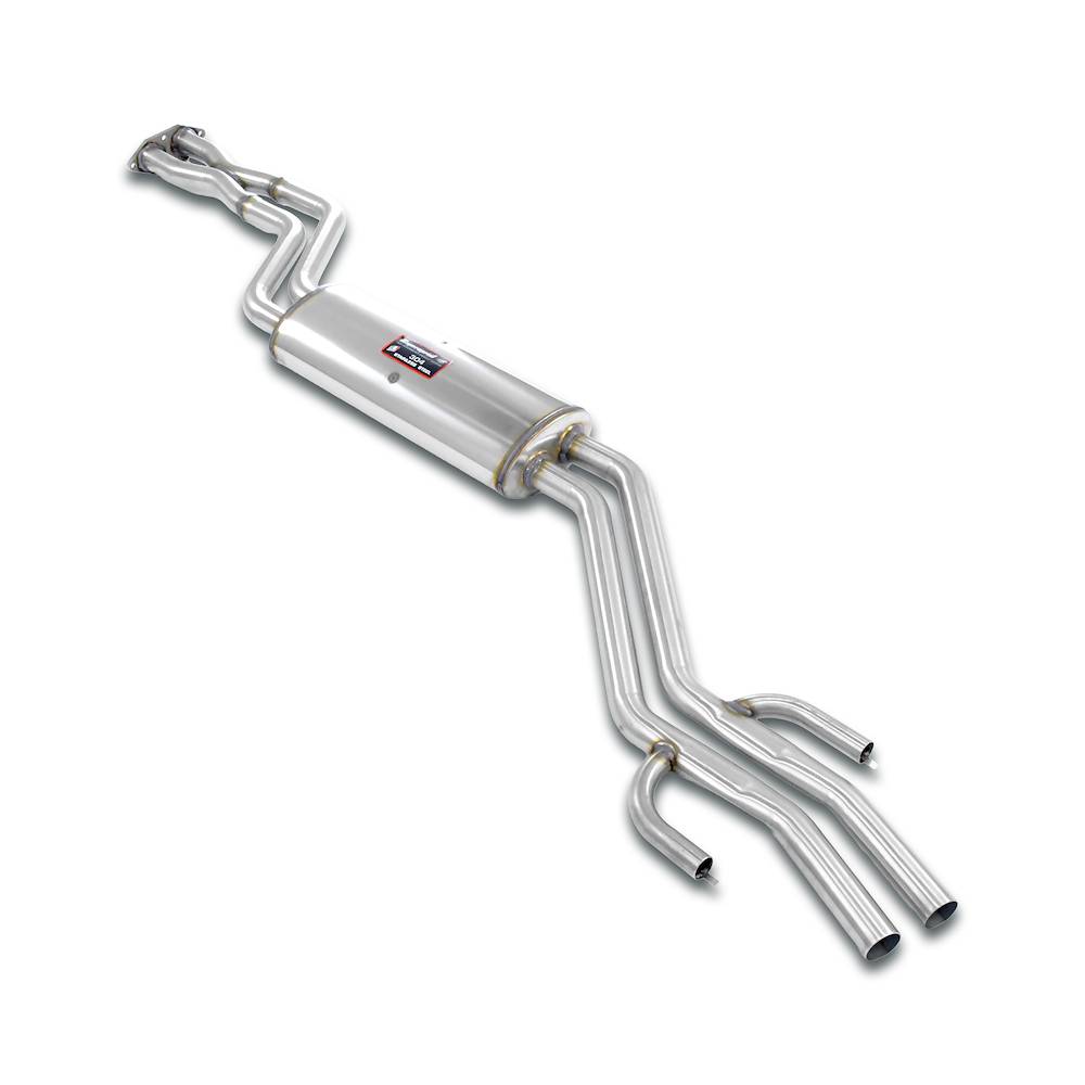 Centre exhaust + "X-Pipe"