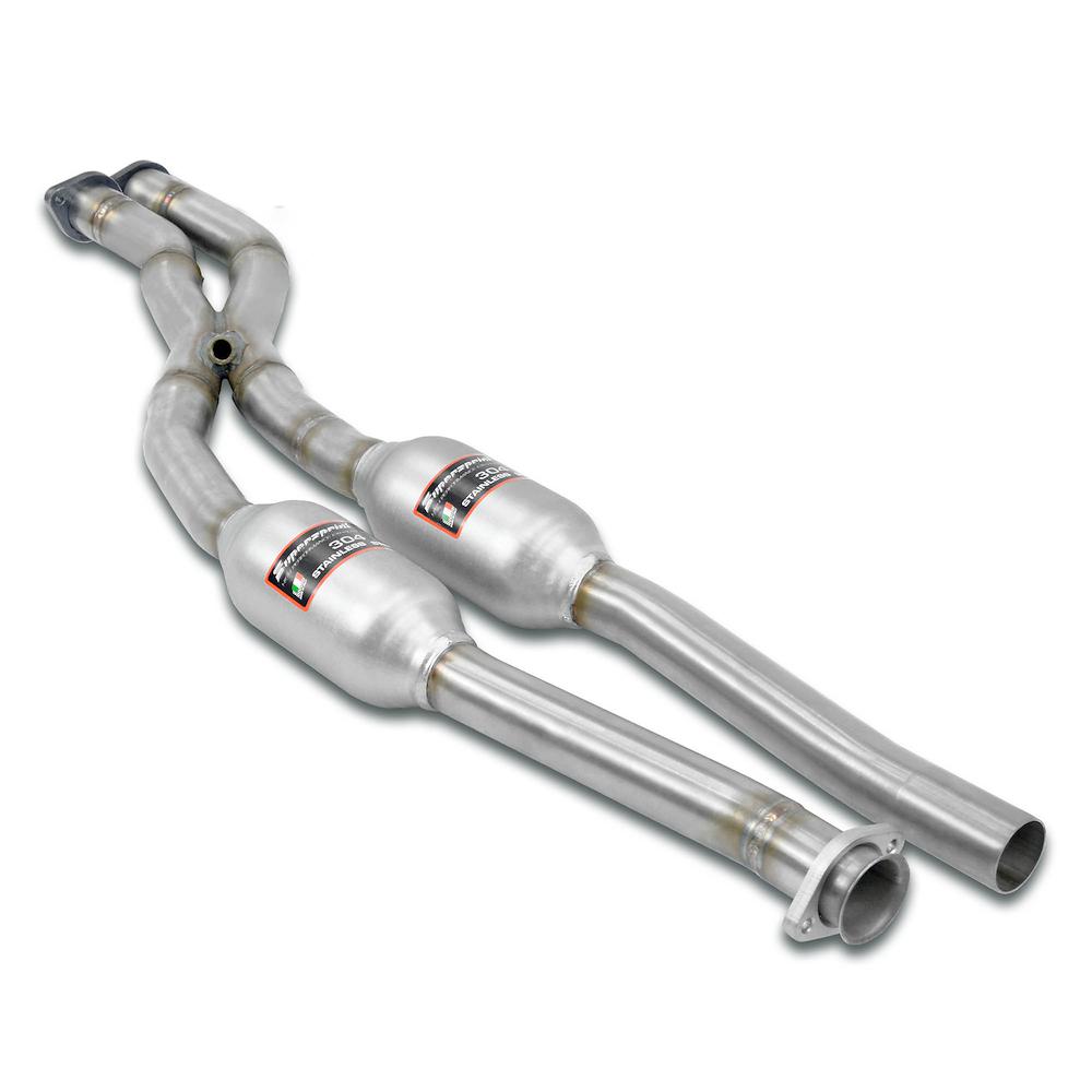 Anteriore silenziato X-Pipe<br>(Sostituisce catalizzatore)