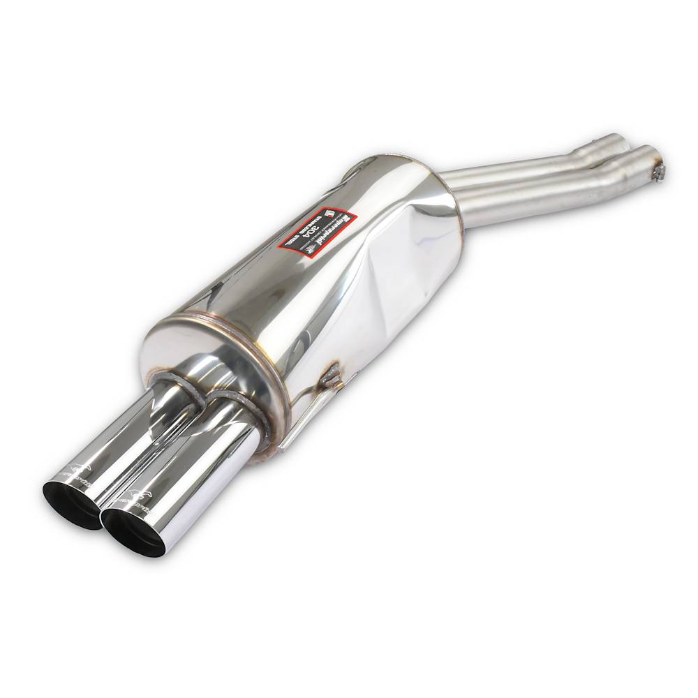 Rear exhaust OO76 RACE TIPS 100% Stainless Steel