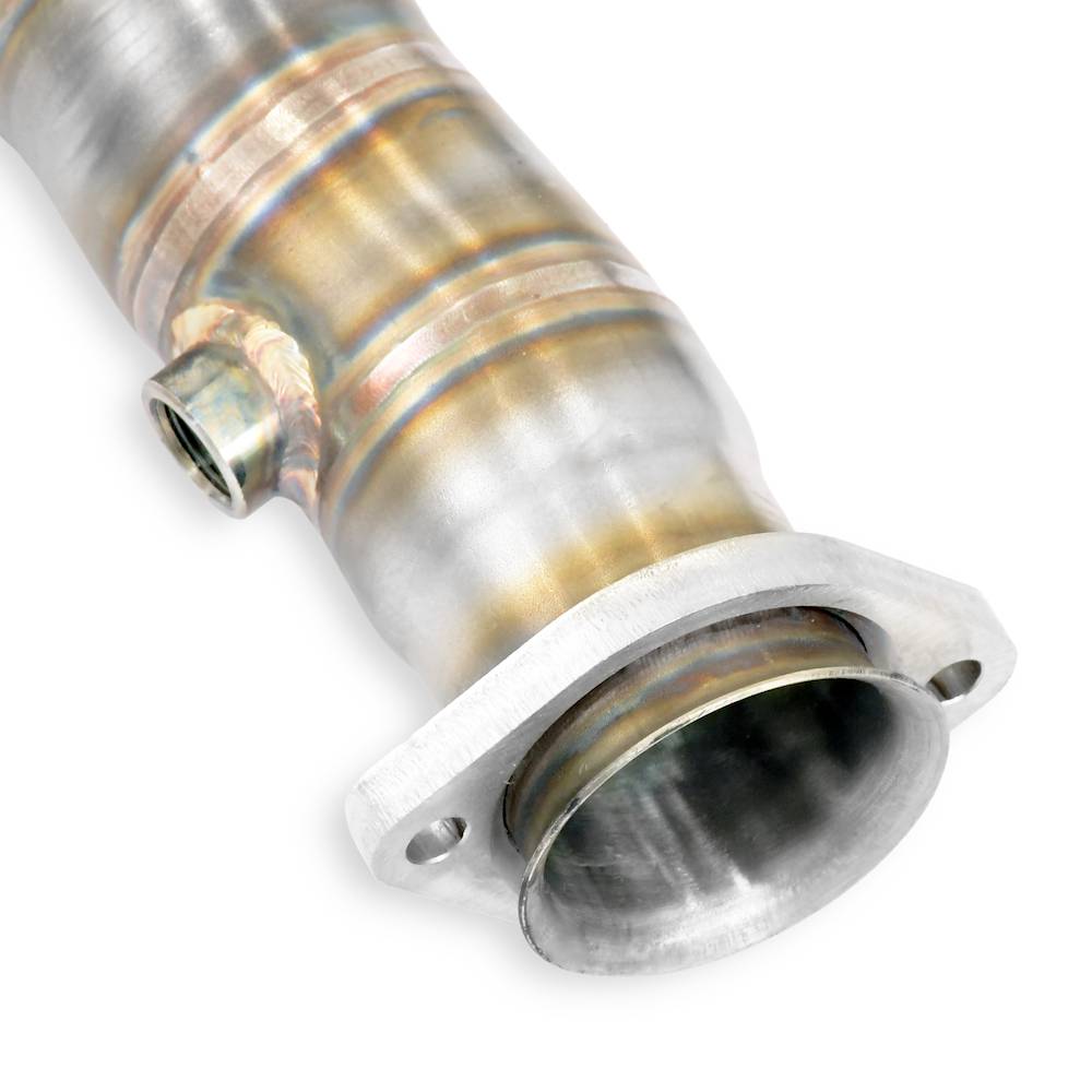 Front metallic catalytic converter Right - Left 100 CPSI