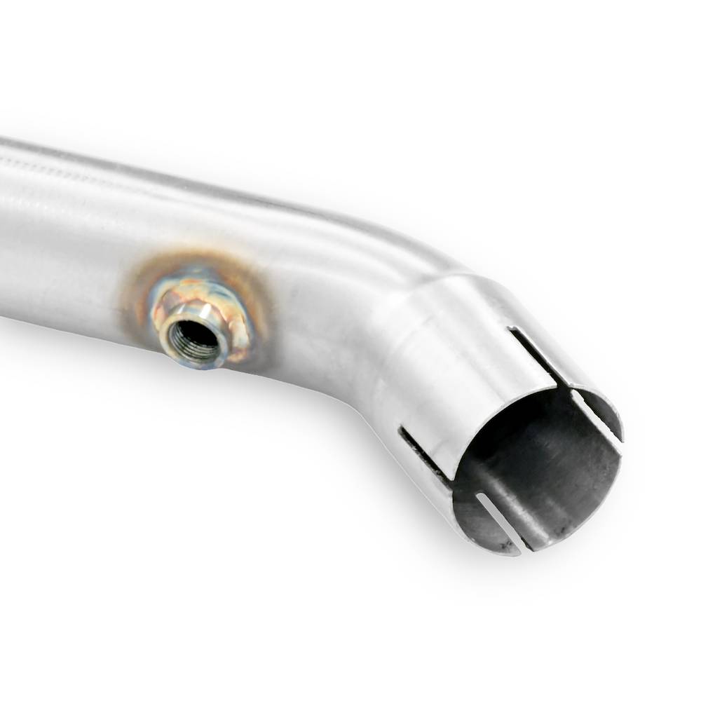 Front metallic catalytic converter Right - Left 100 CPSI