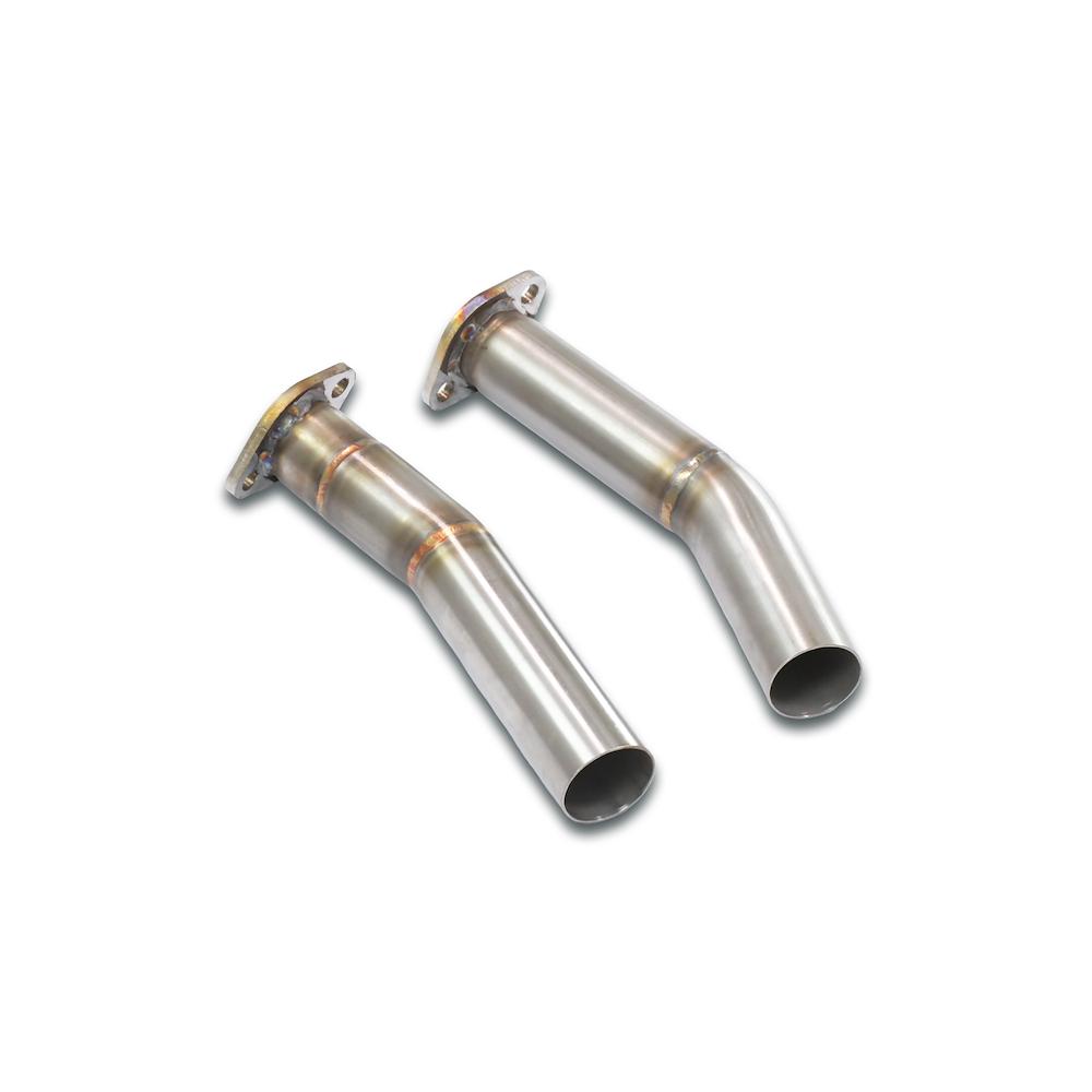 Kit tubi collegamento con flange per collettore / kat di serie