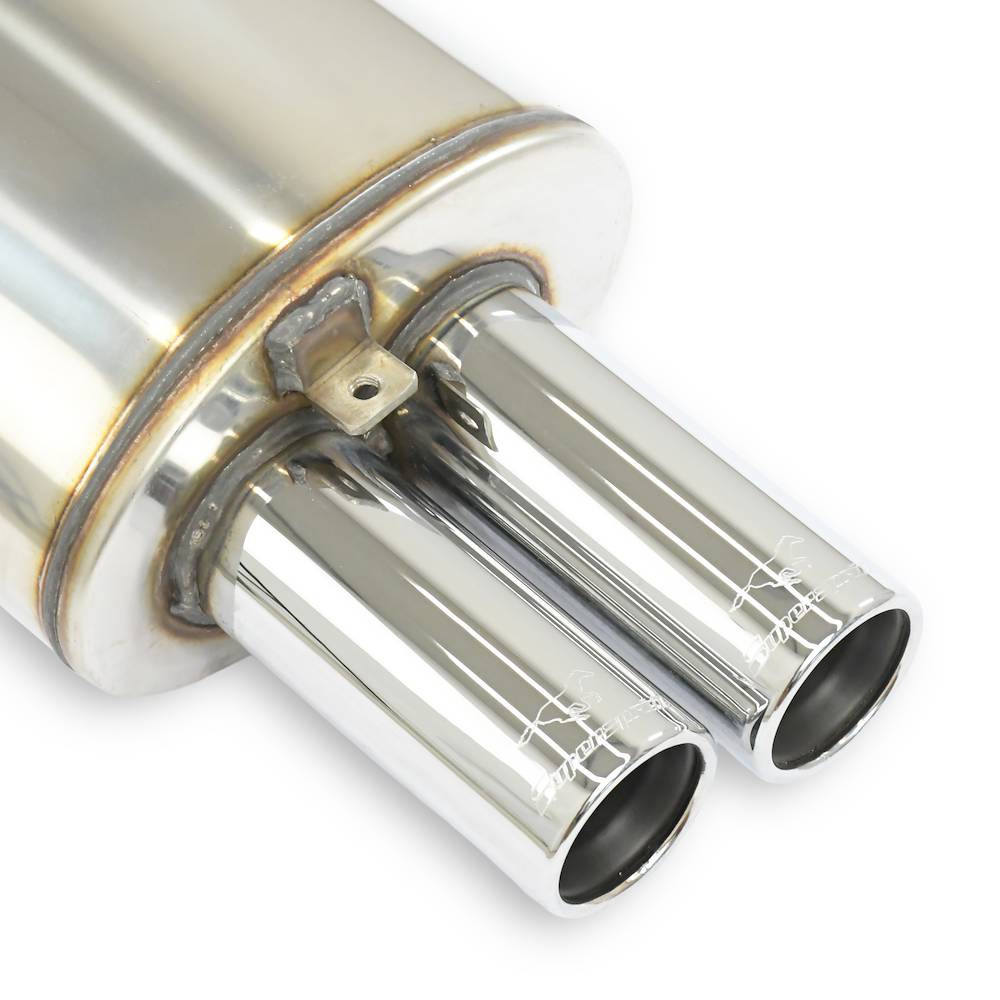 Rear exhaust OO76 (For M - Technik kit)