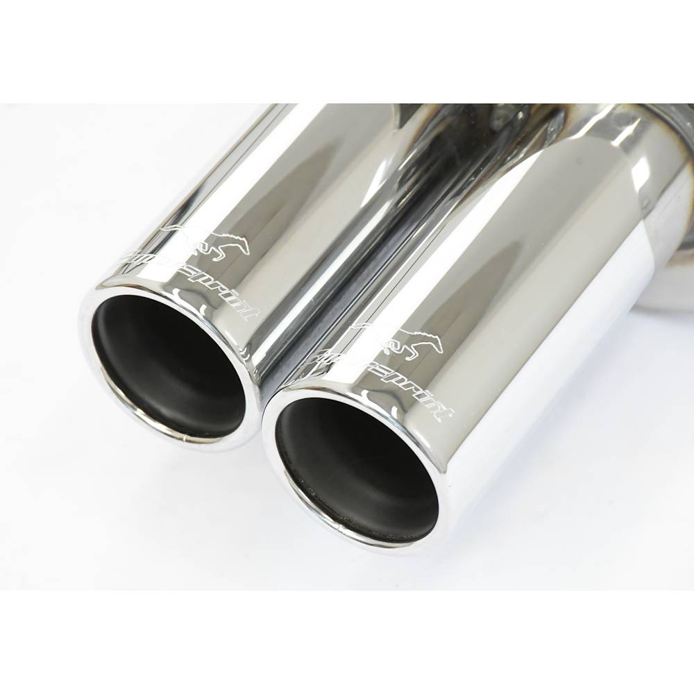 Rear exhaust OO76 (For M - Technik kit)