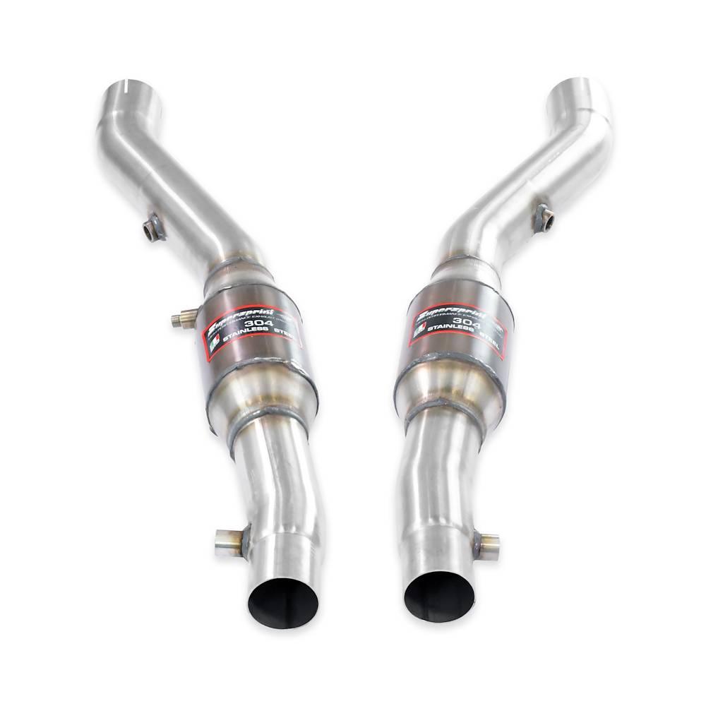 Kit anteriore Destro - Sinistro con catalizzatore metallico