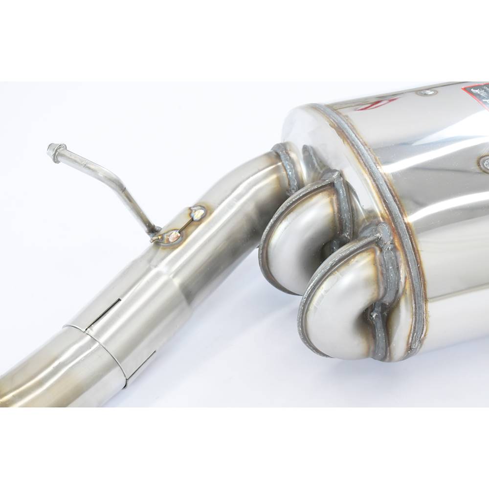 Connecting pipe + rear exhaust OO 80 Power Loop