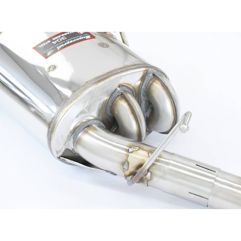 Connecting pipe + rear exhaust OO 80 Power Loop