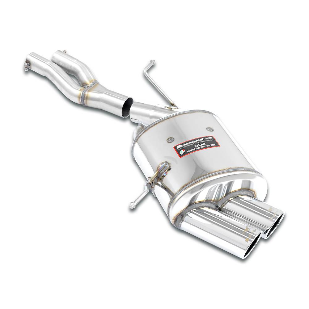 Connecting pipe + rear exhaust OO 80 Power Loop