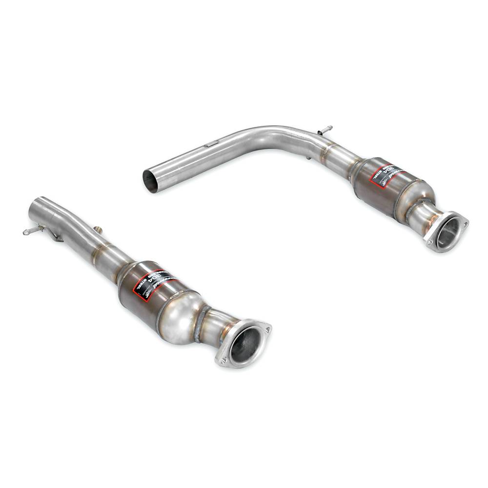 Front  Metallic catalytic converter Right - Left