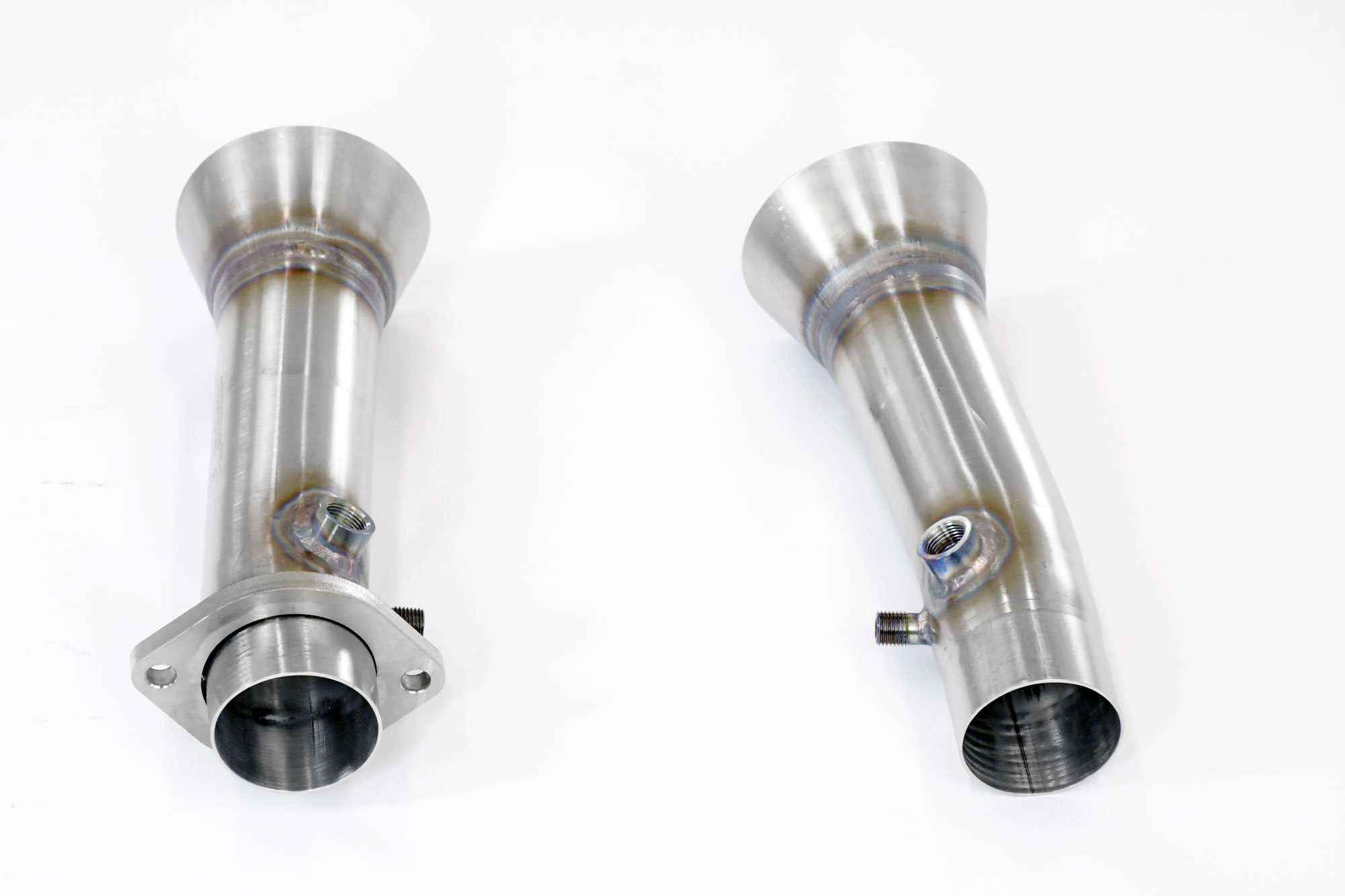 Downpipe Rechts - Links (Ersetzt Pre-Katalysator, Schweißen auf OEM Fächerkrümmer)